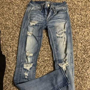 American Eagle Ripped Jeans